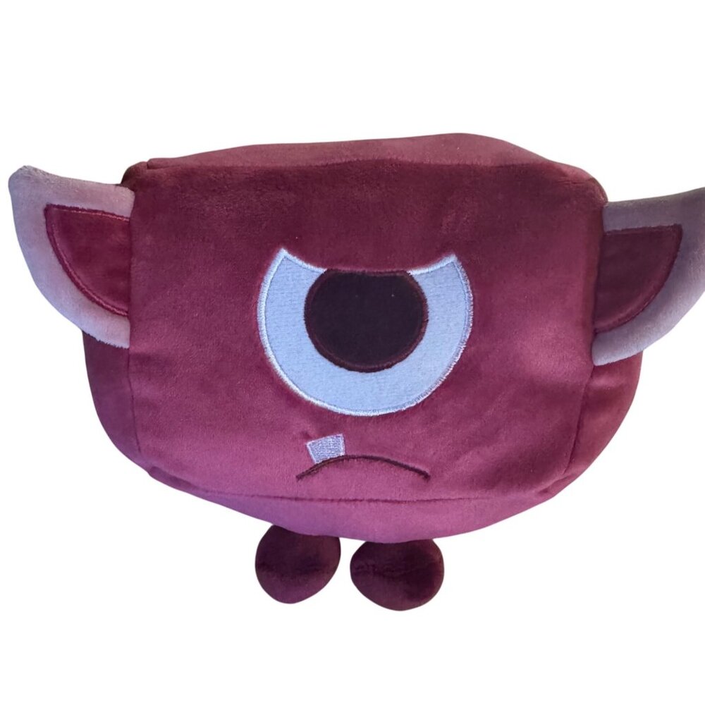 Pet Simulator X Red Plush Cyclops Monster Toy Soft Stuffed Collectible
